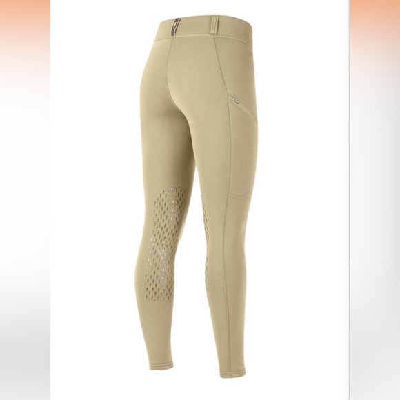 NWT Kerrits Winter Powerstretch Pocket Tight II Tan - Picture 2 of 2
